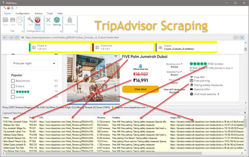 Scraping TripAdvisor
