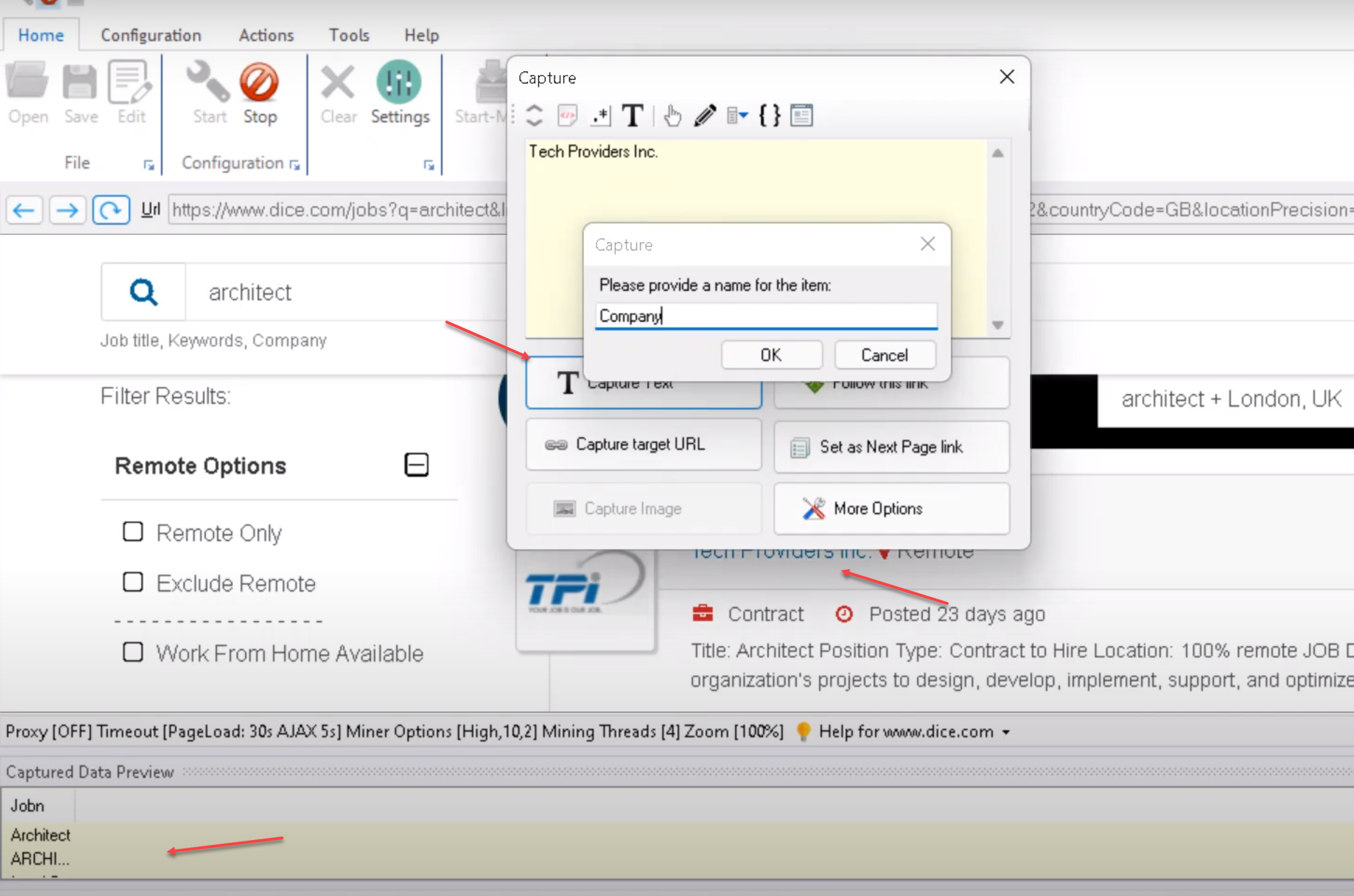 How to scrape job postings?