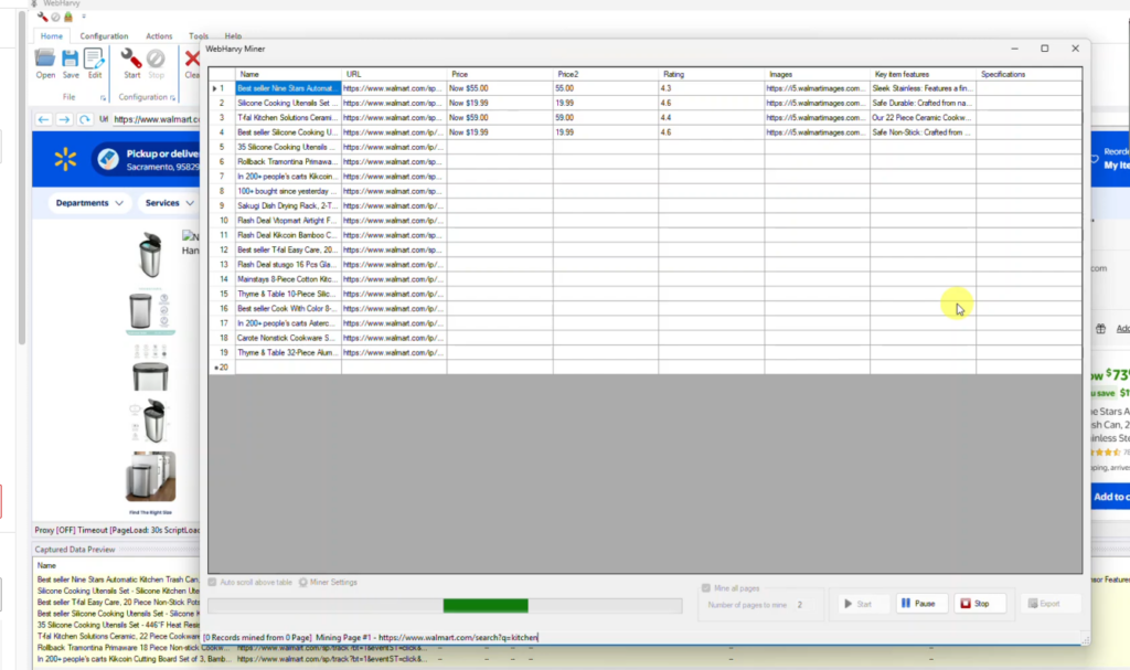 walmart product data extraction