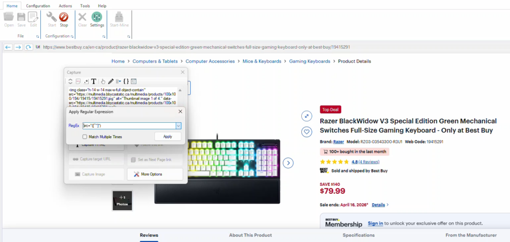 Scraping Multiple Product Images from BestBuy
